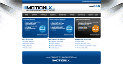 Desktop Screenshot of motionlx.com