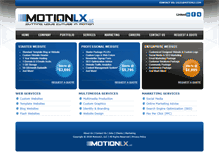 Tablet Screenshot of motionlx.com